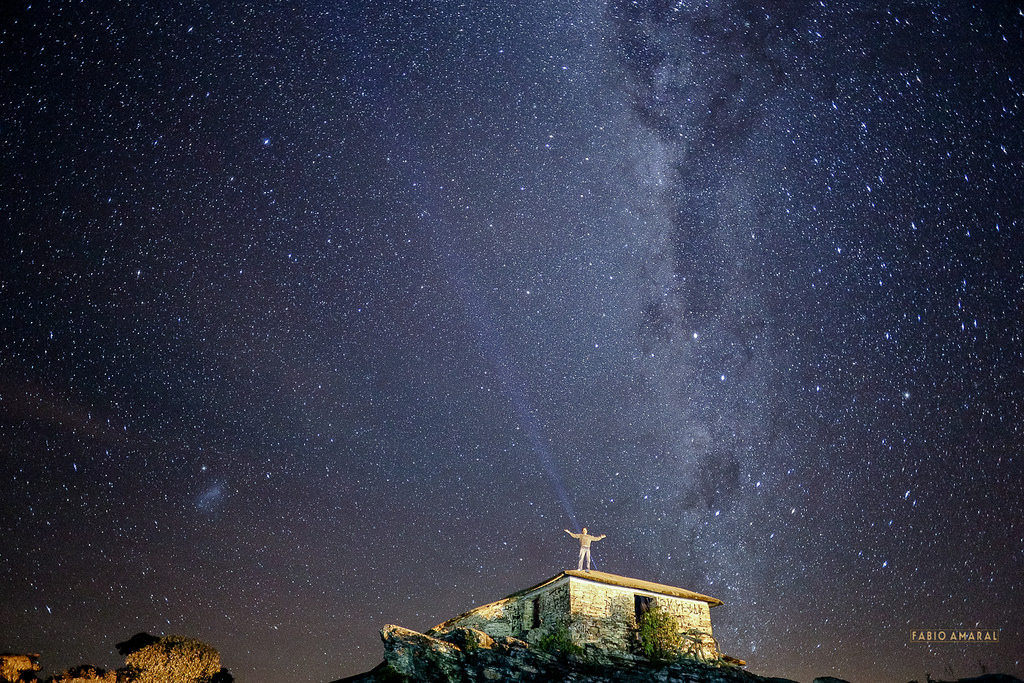 Céu Noturno visto da Pirâmide em São Thomé das Letras