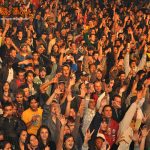 Público Curtindo o Show na Festa de Agosto em São Thomé das Letras